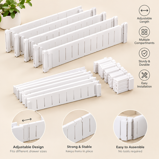Adjustable Drawer Devider