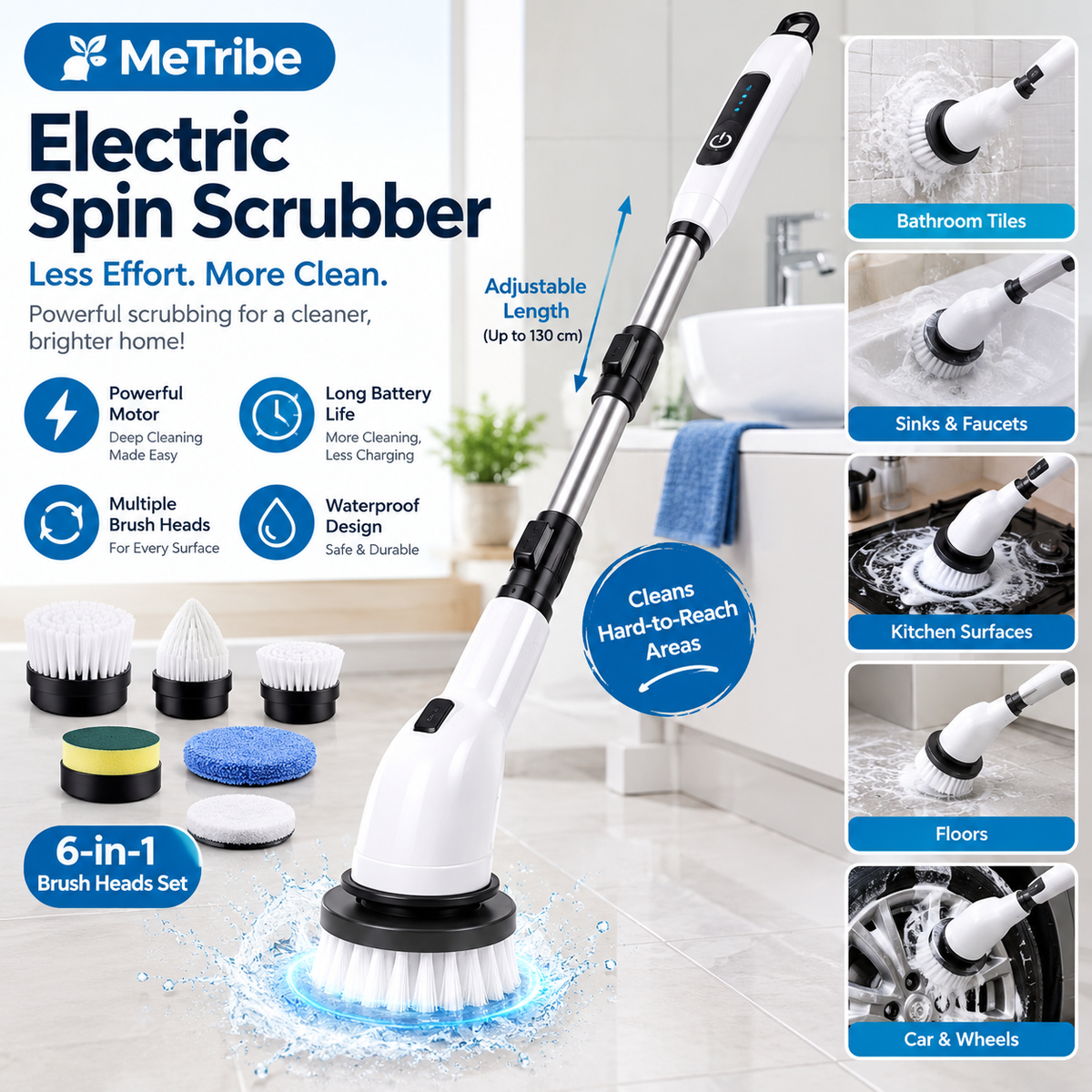 Electric Spin Scrubber