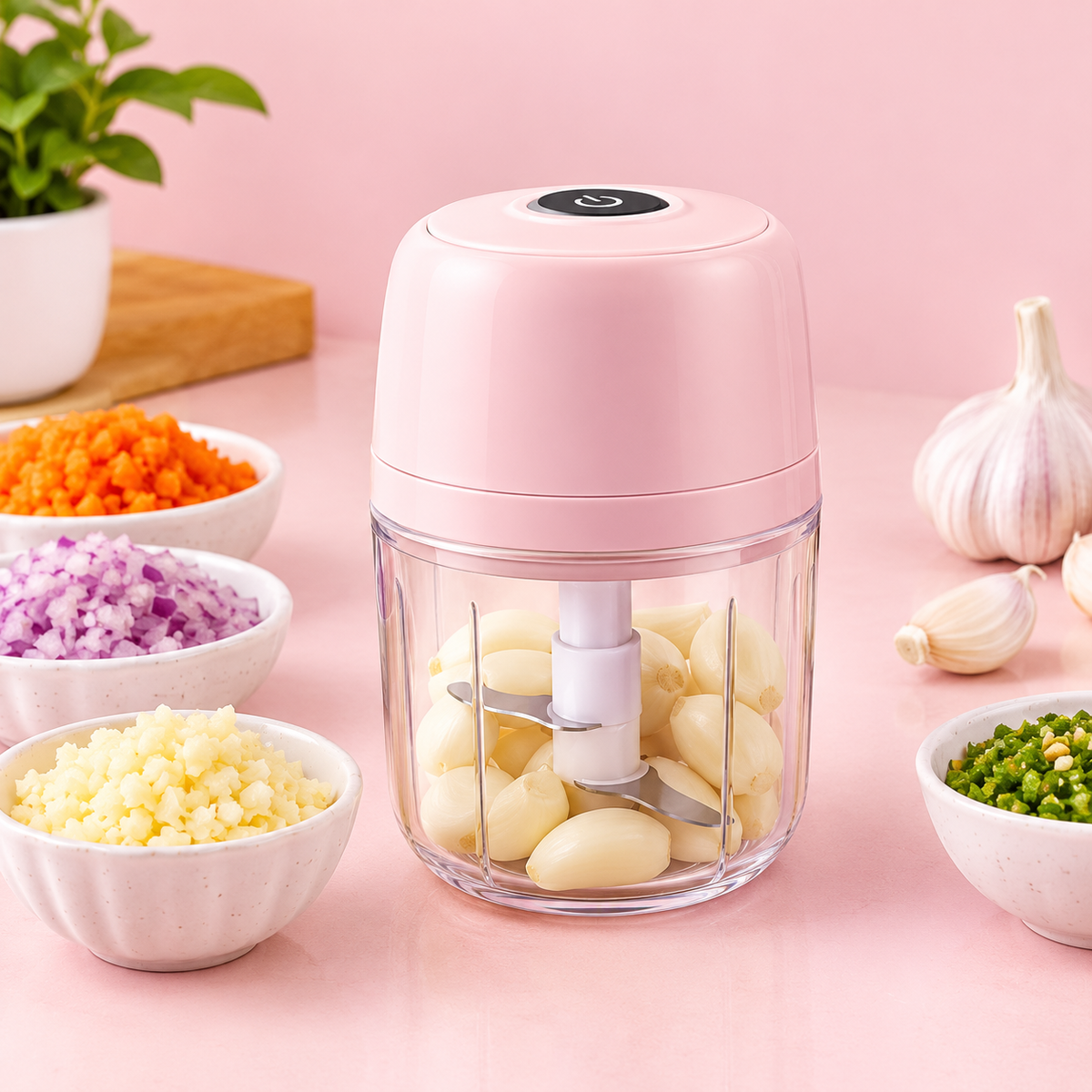 Mini Electric Garlic Chopper